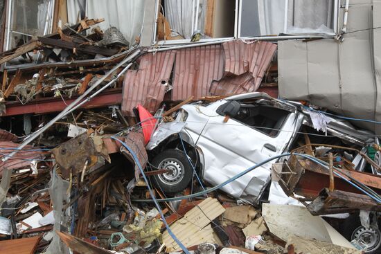 Japan earthquake aftermath