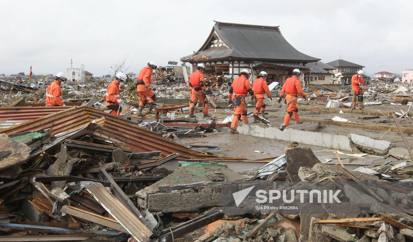 Japan earthquake aftermath