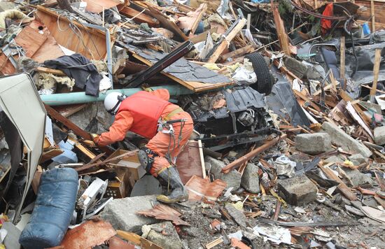 Japan earthquake aftermath