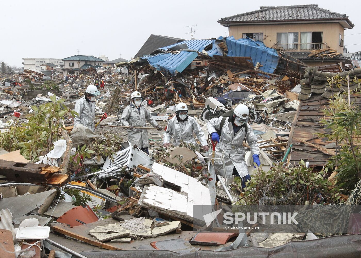 Japan earthquake aftermath