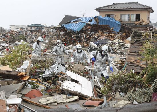 Japan earthquake aftermath
