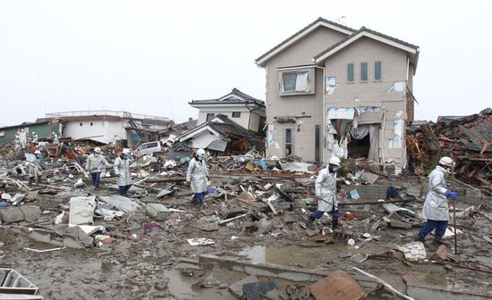 Japan earthquake aftermath
