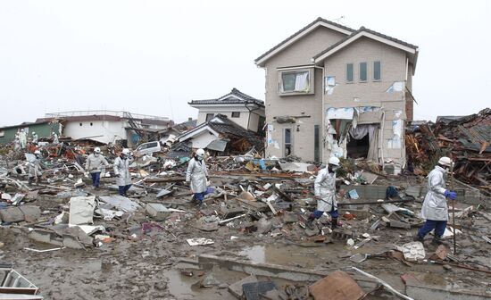 Japan earthquake aftermath