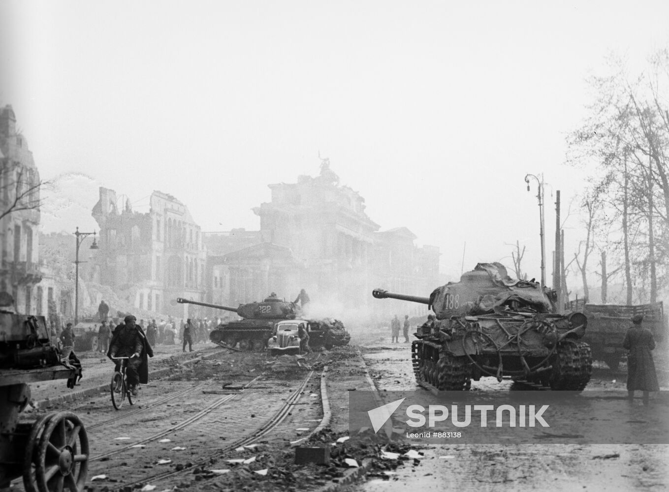 Last battles for Berlin, May 1945
