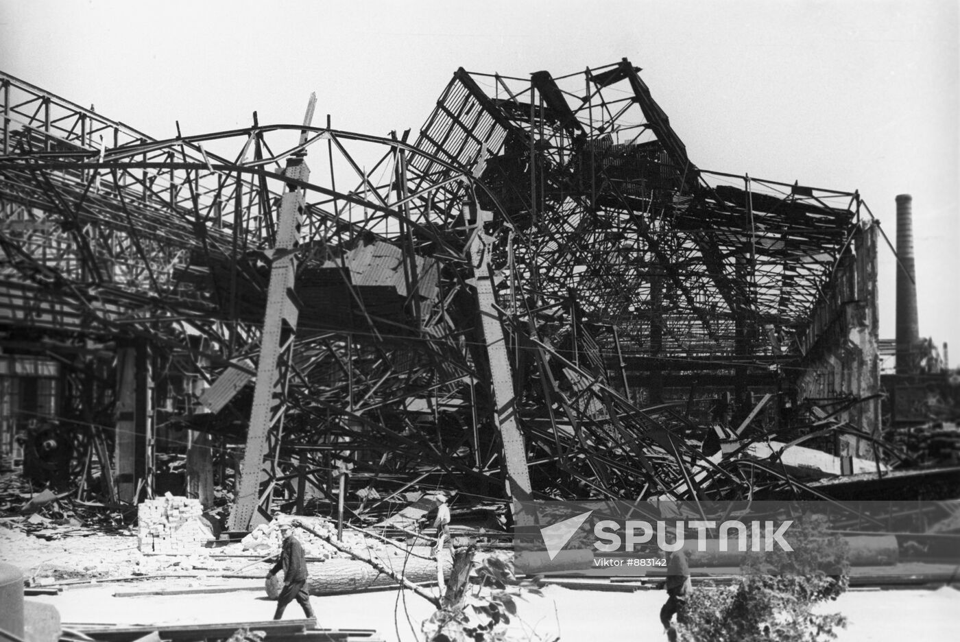 Ruins of Stalingrad Tractor Plant