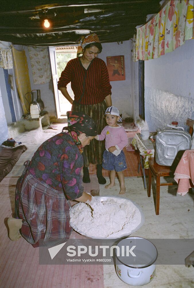 Home-made bread