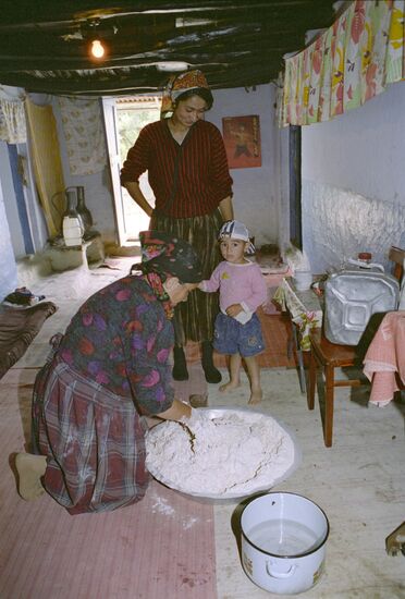 Home-made bread