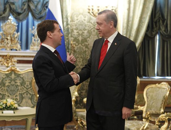Recep Tayyip Erdogan's working visit to Moscow