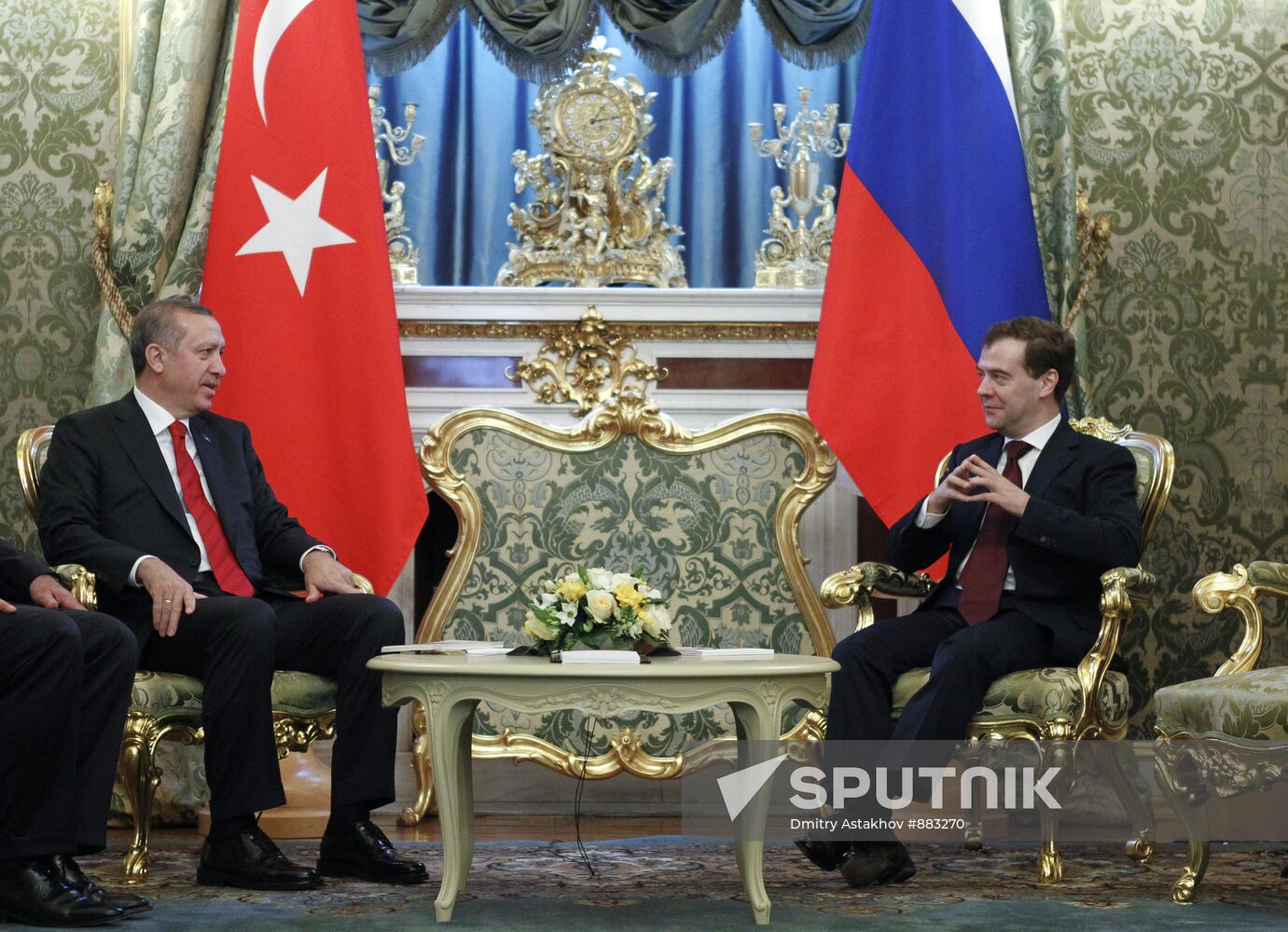 Recep Tayyip Erdogan visits Moscow