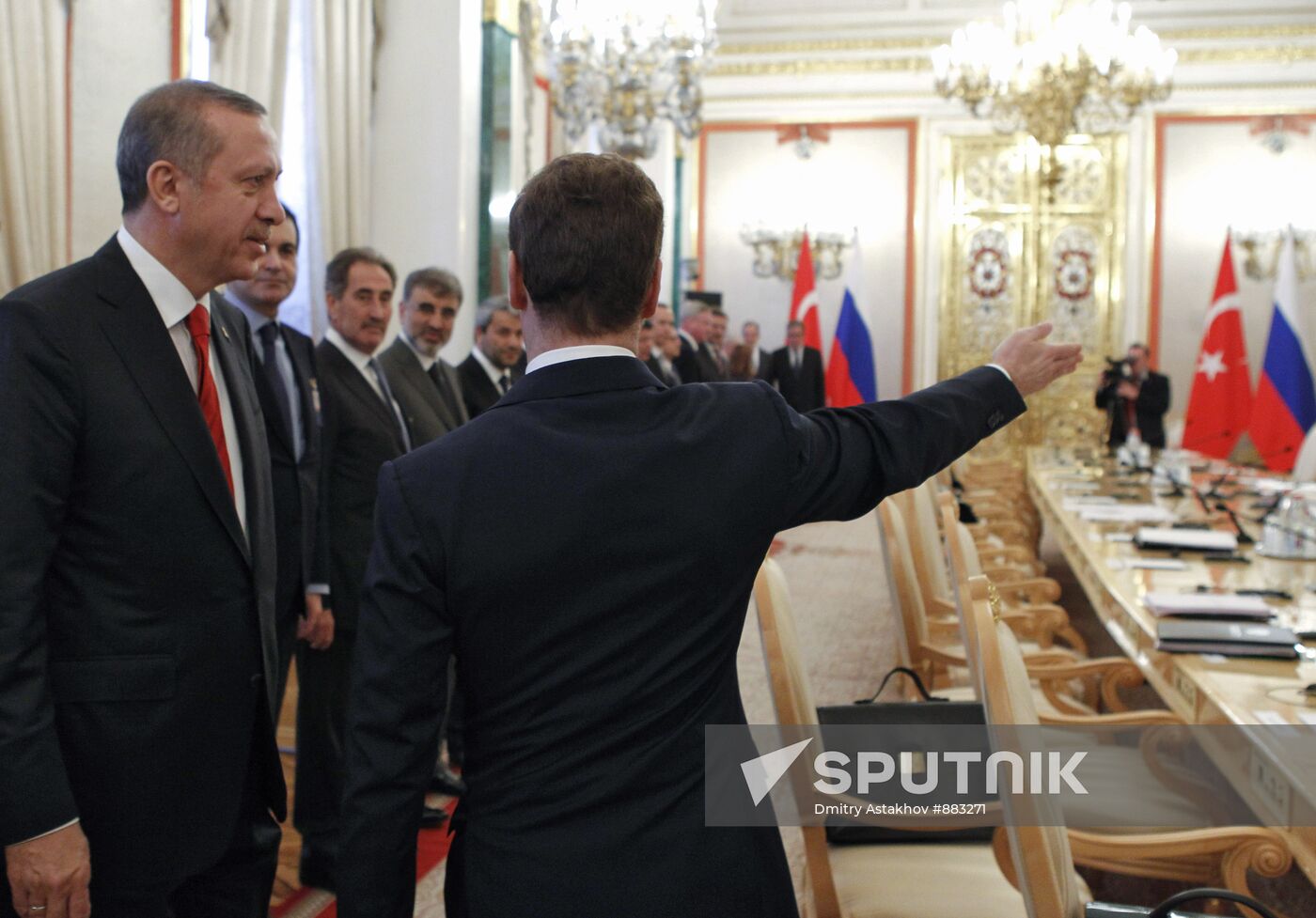 Recep Tayyip Erdogan visits Moscow