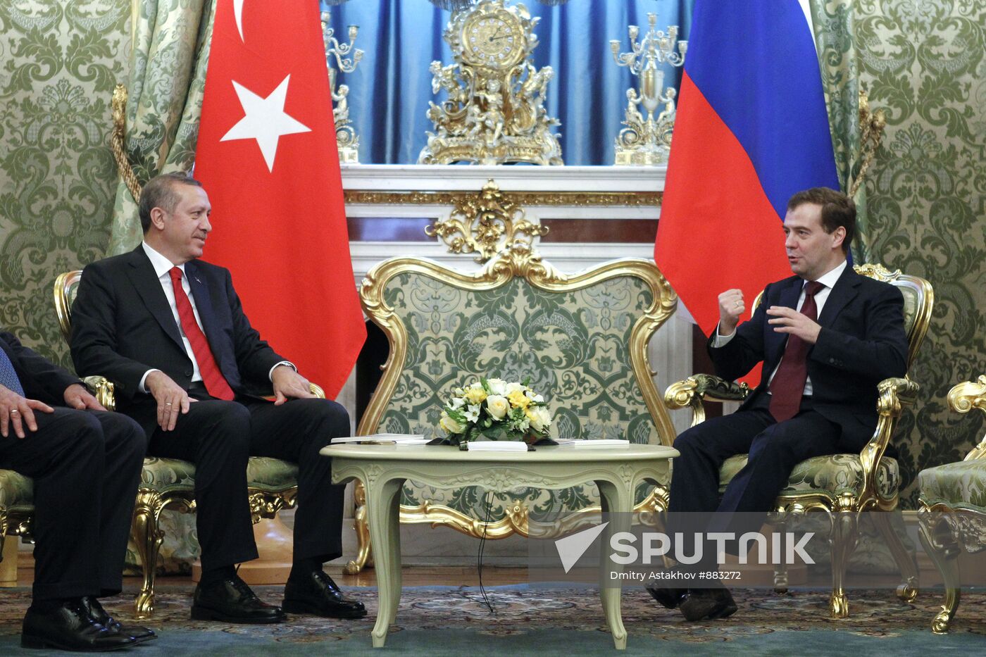 Recep Tayyip Erdogan visits Moscow