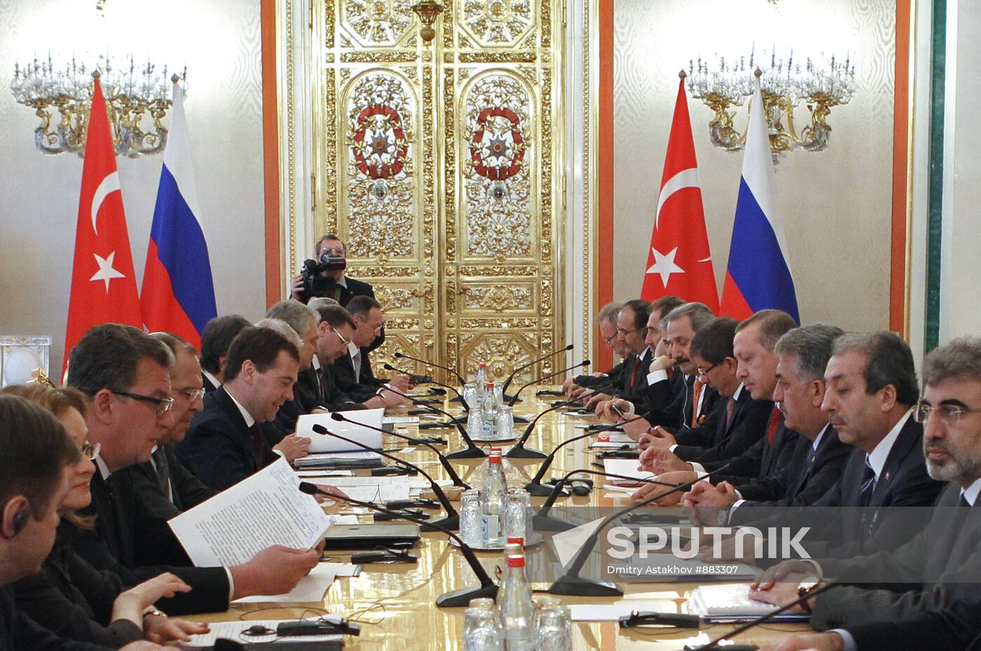 Recep Tayyip Erdogan visits Moscow