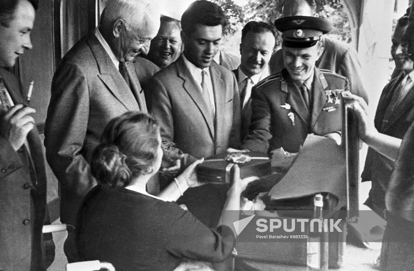 Yuri Gagarin visits Canada