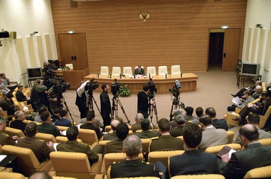Meeting with military attache