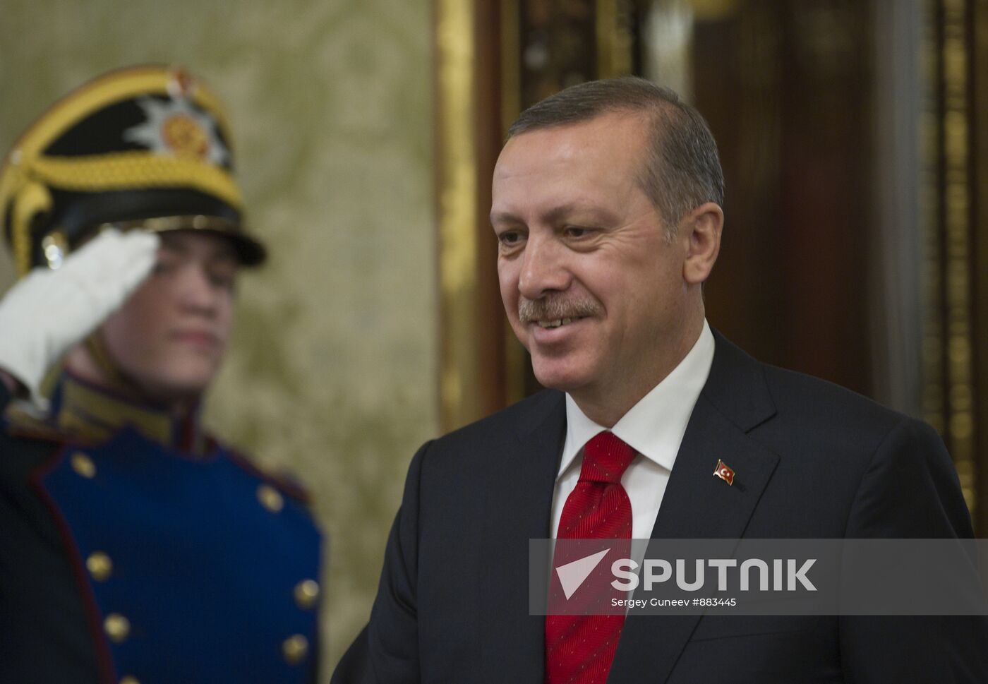 Recep Tayyip Erdogan visits Moscow