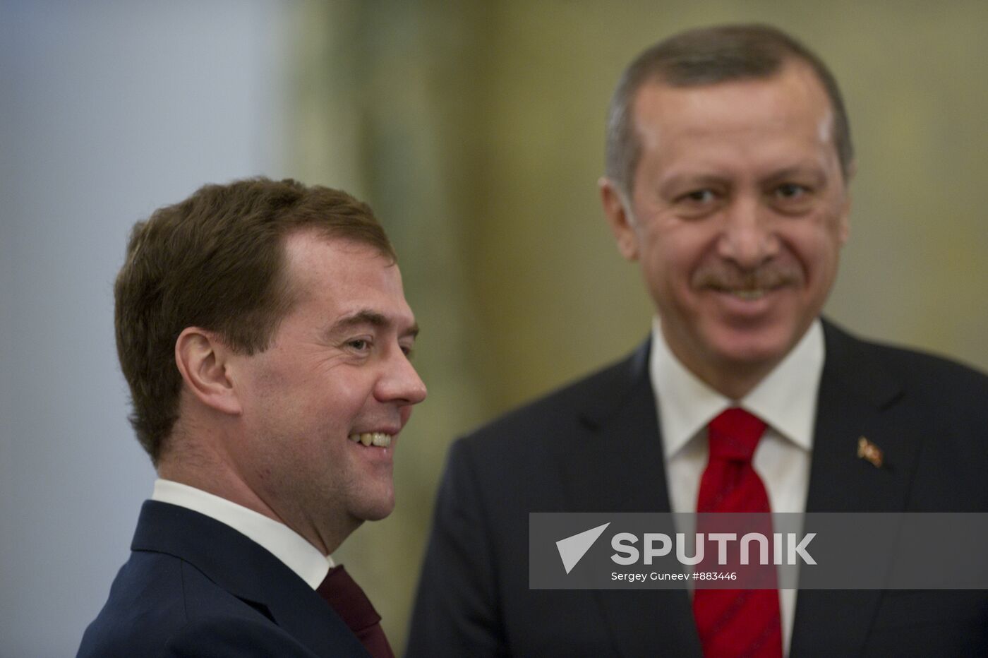 Recep Tayyip Erdogan visits Moscow