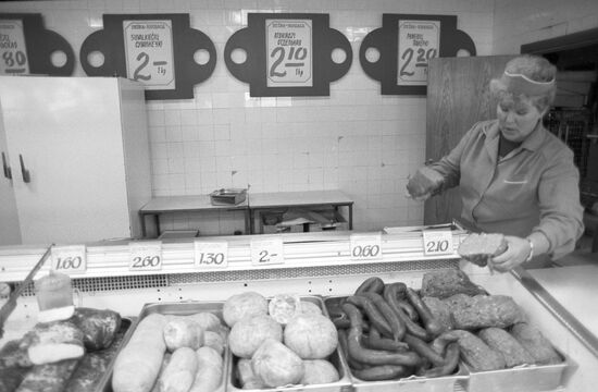 Food store in Kaunas