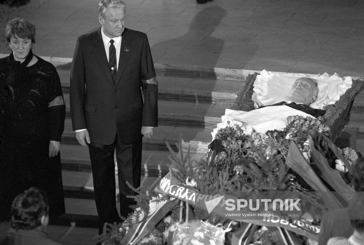 Dmitry Sakharov's funeral