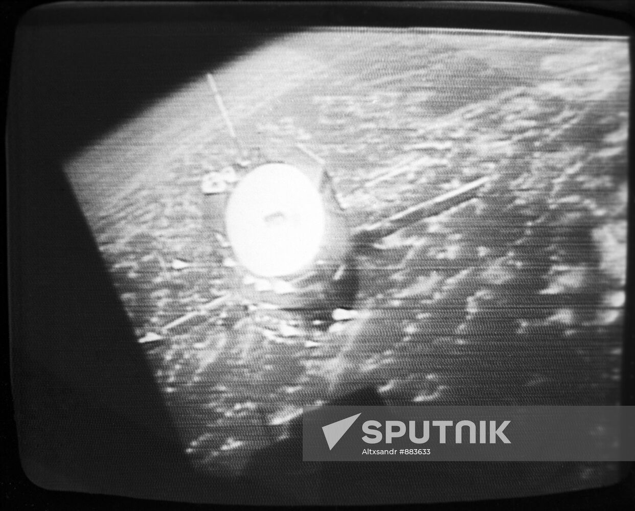 Soyuz-19 spacecraft after undocking from Apollo spacecraft