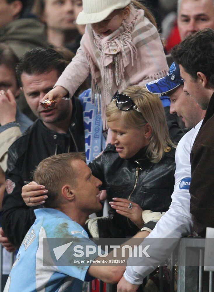 Vyacheslav Malafeyev with wife Marina