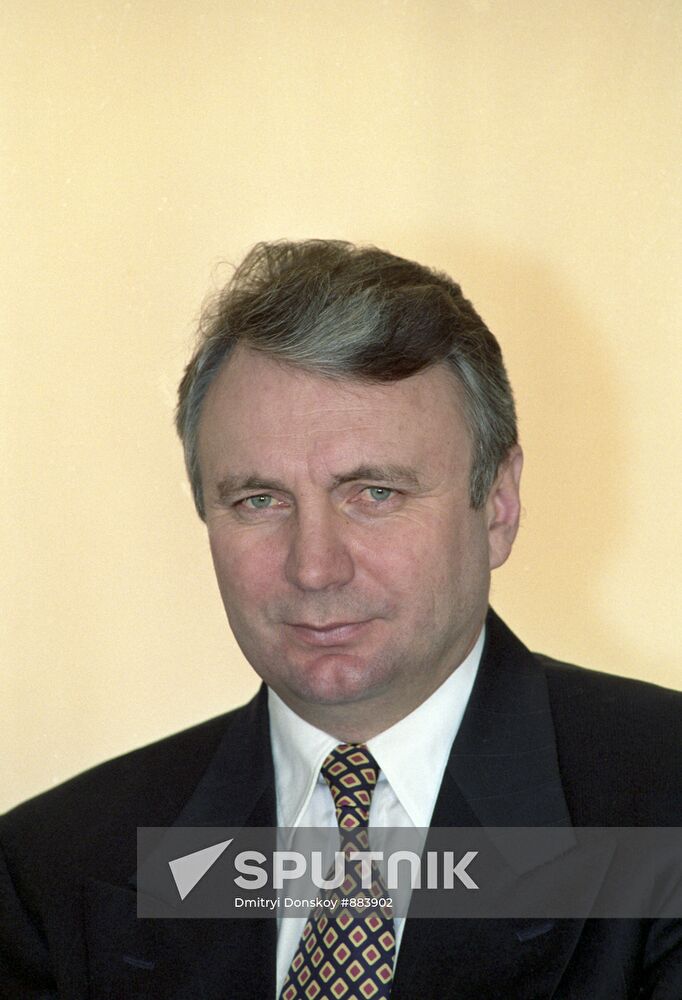 First deputy prime minister of Russia Oleg Soskovets
