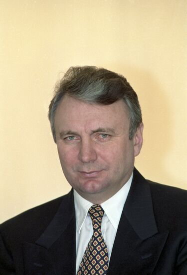 First deputy prime minister of Russia Oleg Soskovets
