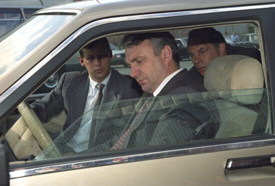 Oleg Soskovets visits ZIL