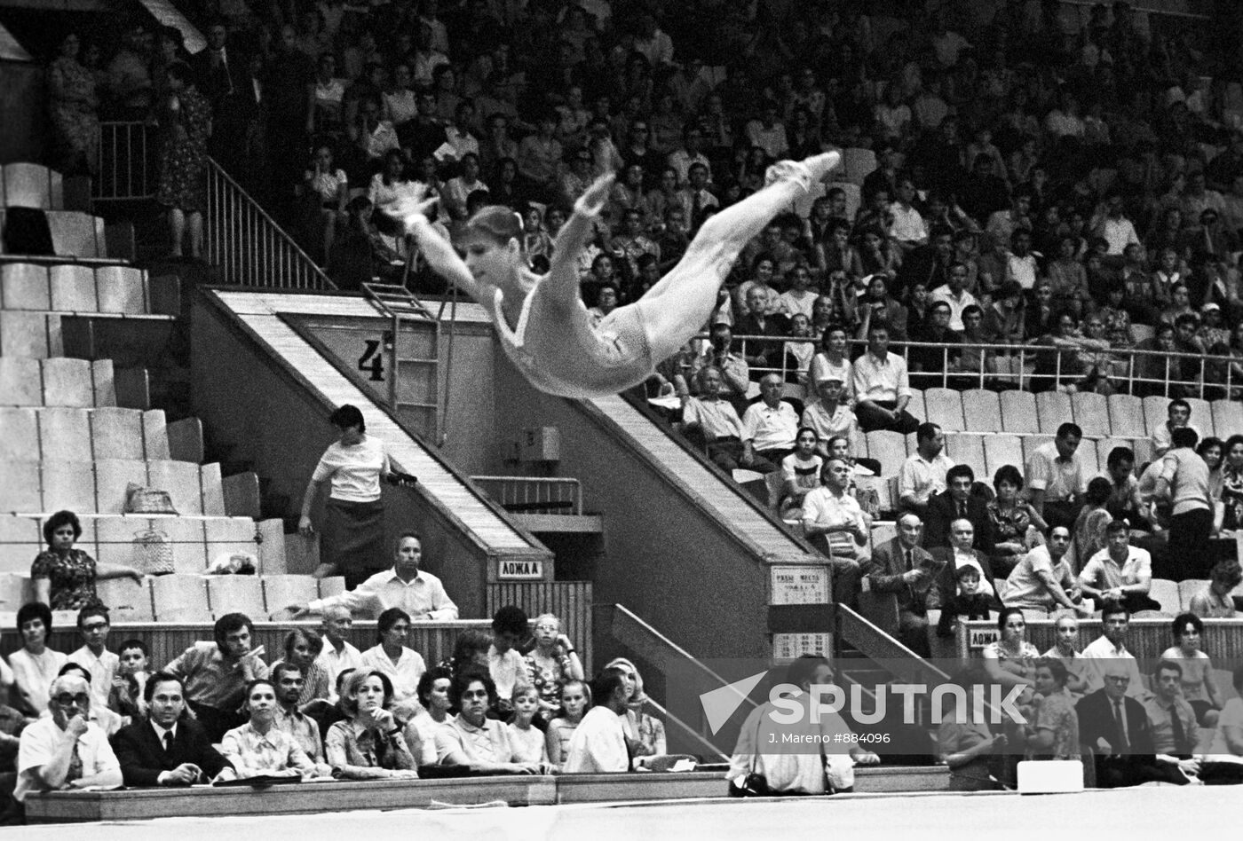 Olympic gymnastics champion Olga Korbut