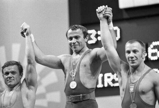 Olympic champion Mukharbiy Kirzhinov