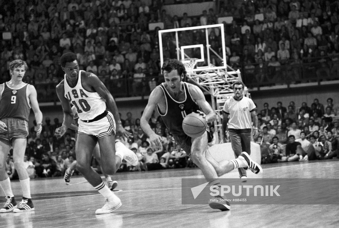 Basketball players of the USSR national team