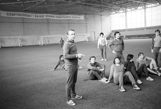 Trainer at Higher coaching course Gennagy Smirnov