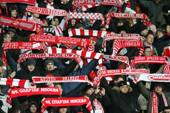 Football. UEFA Europa League. Spartak vs. Ajax