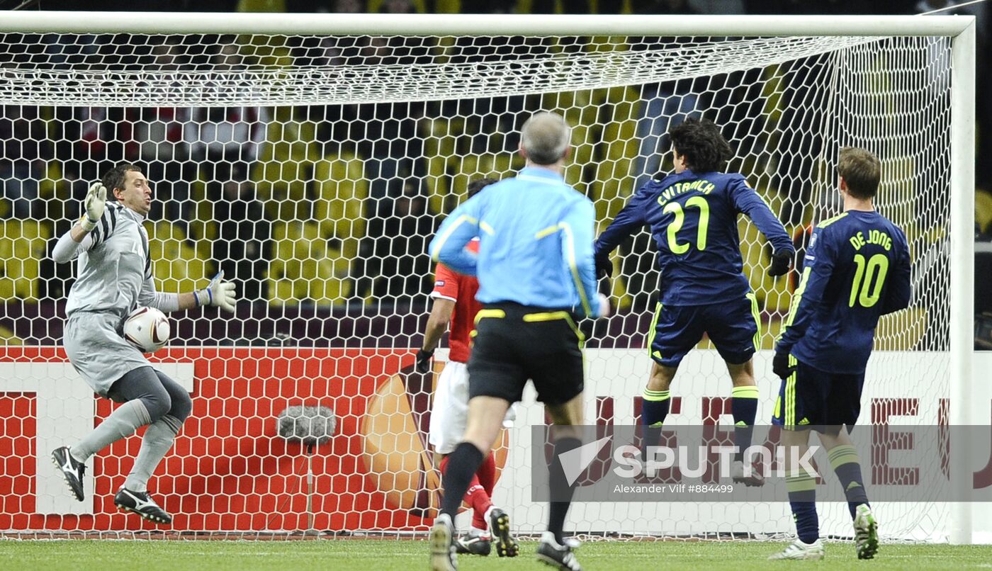 Football. UEFA Europa League. Spartak vs. Ajax