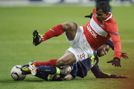 Football. UEFA Europa League. Spartak vs. Ajax