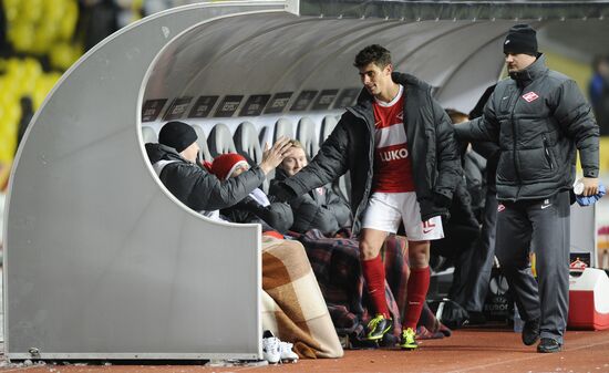 Football. UEFA Europa League. Spartak vs. Ajax