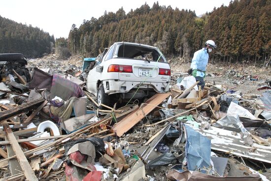 Japan quake aftermath