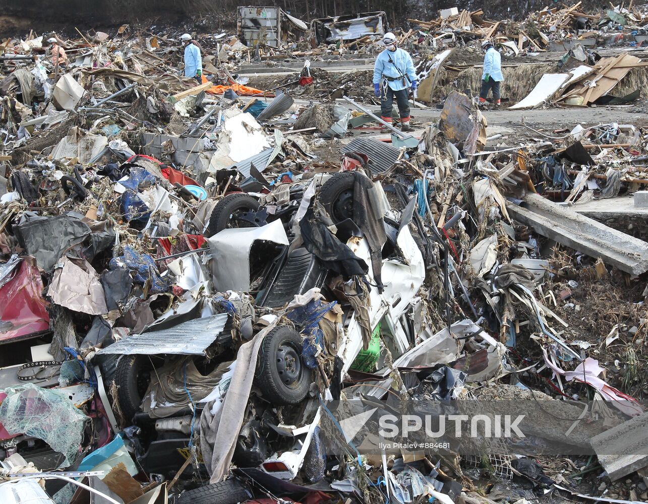 Japan quake aftermath