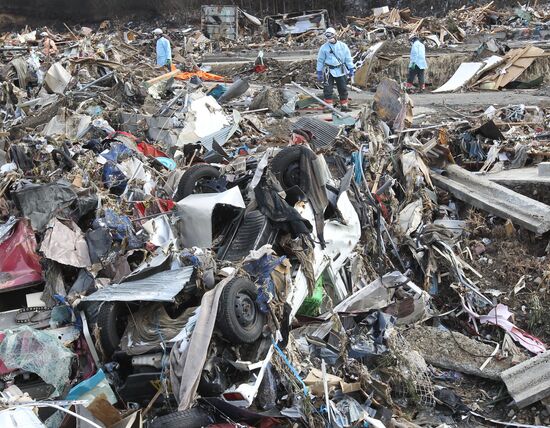 Japan quake aftermath