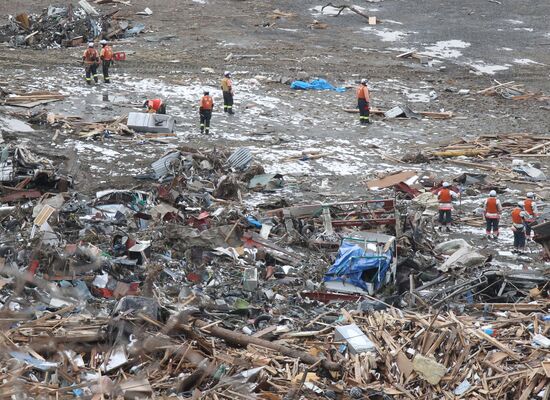 Japan quake aftermath