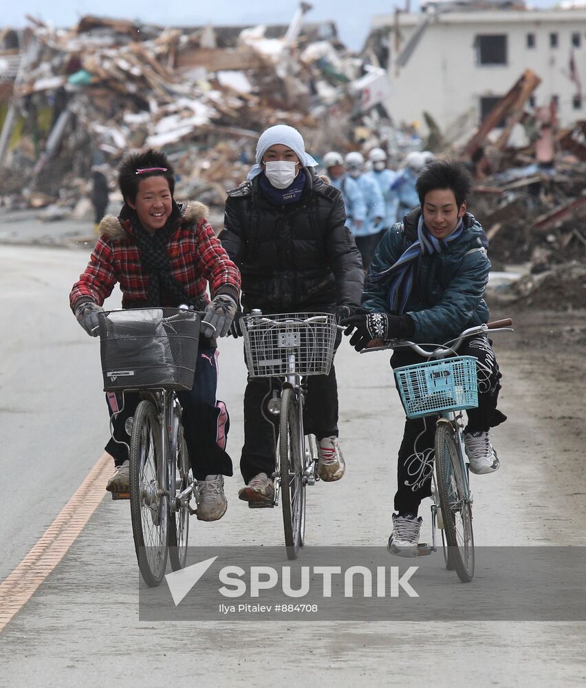 Japan quake aftermath