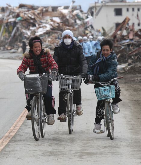 Japan quake aftermath