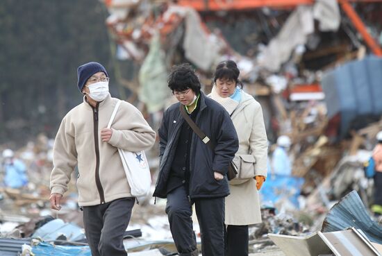 Japan quake aftermath