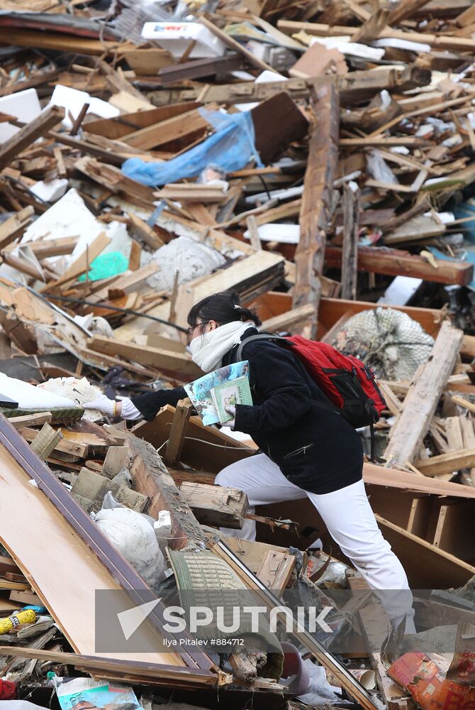 Japan quake aftermath