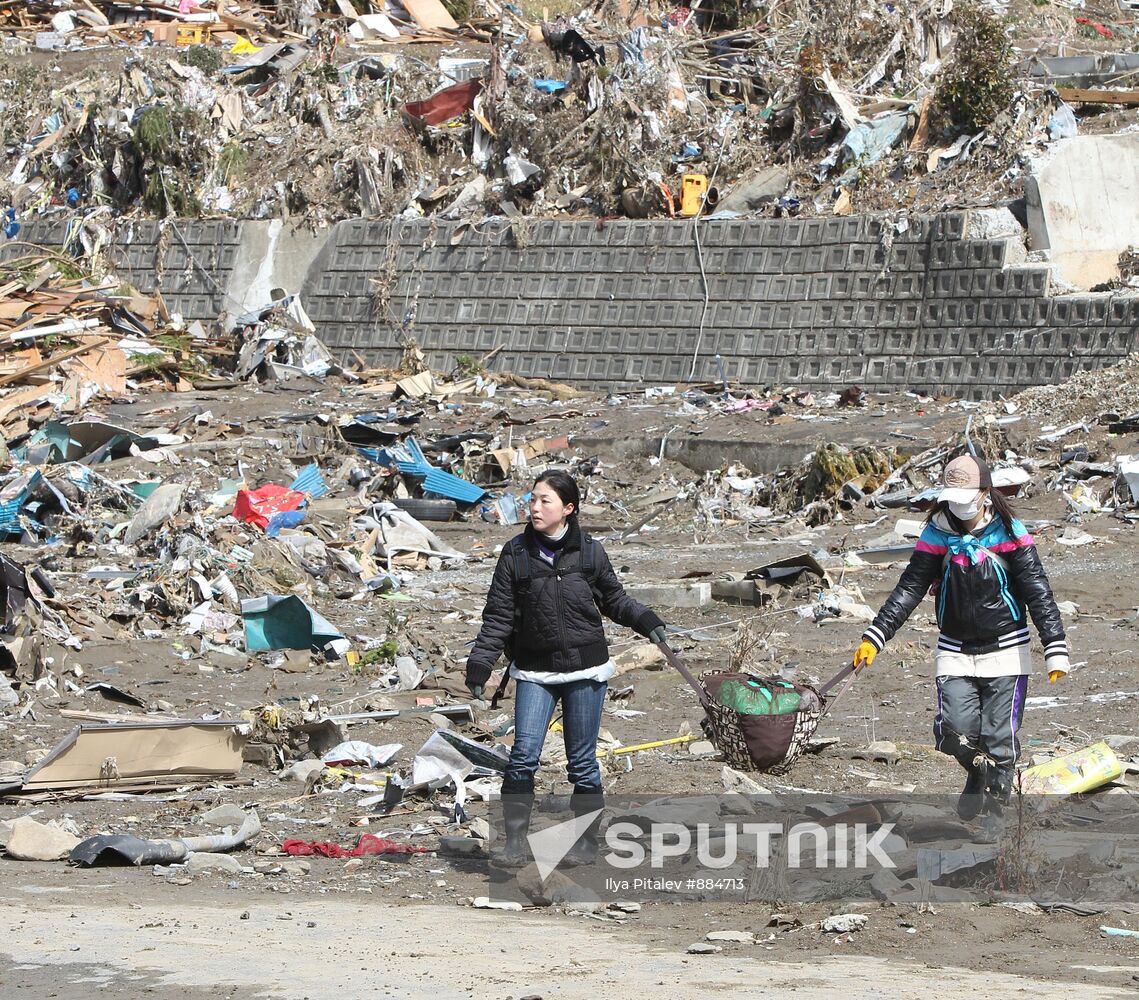 Japan quake aftermath