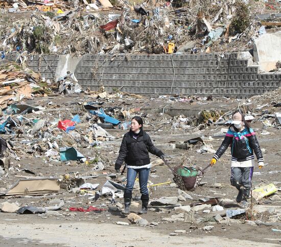 Japan quake aftermath