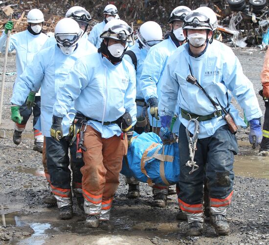 Japan quake aftermath