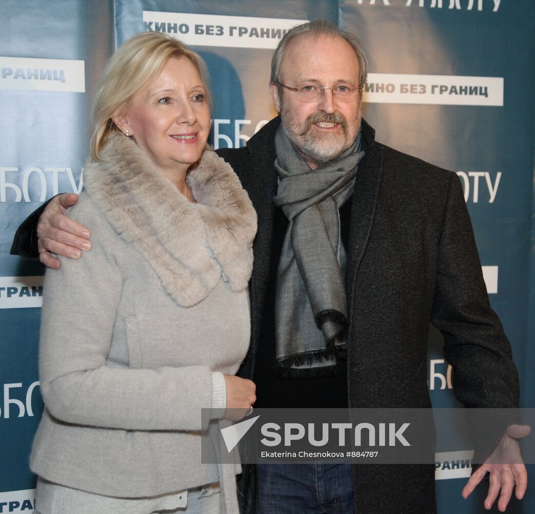 Vladimir Khotinenko and his wife, Tatyana