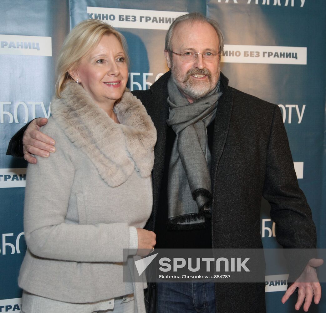 Vladimir Khotinenko and his wife, Tatyana