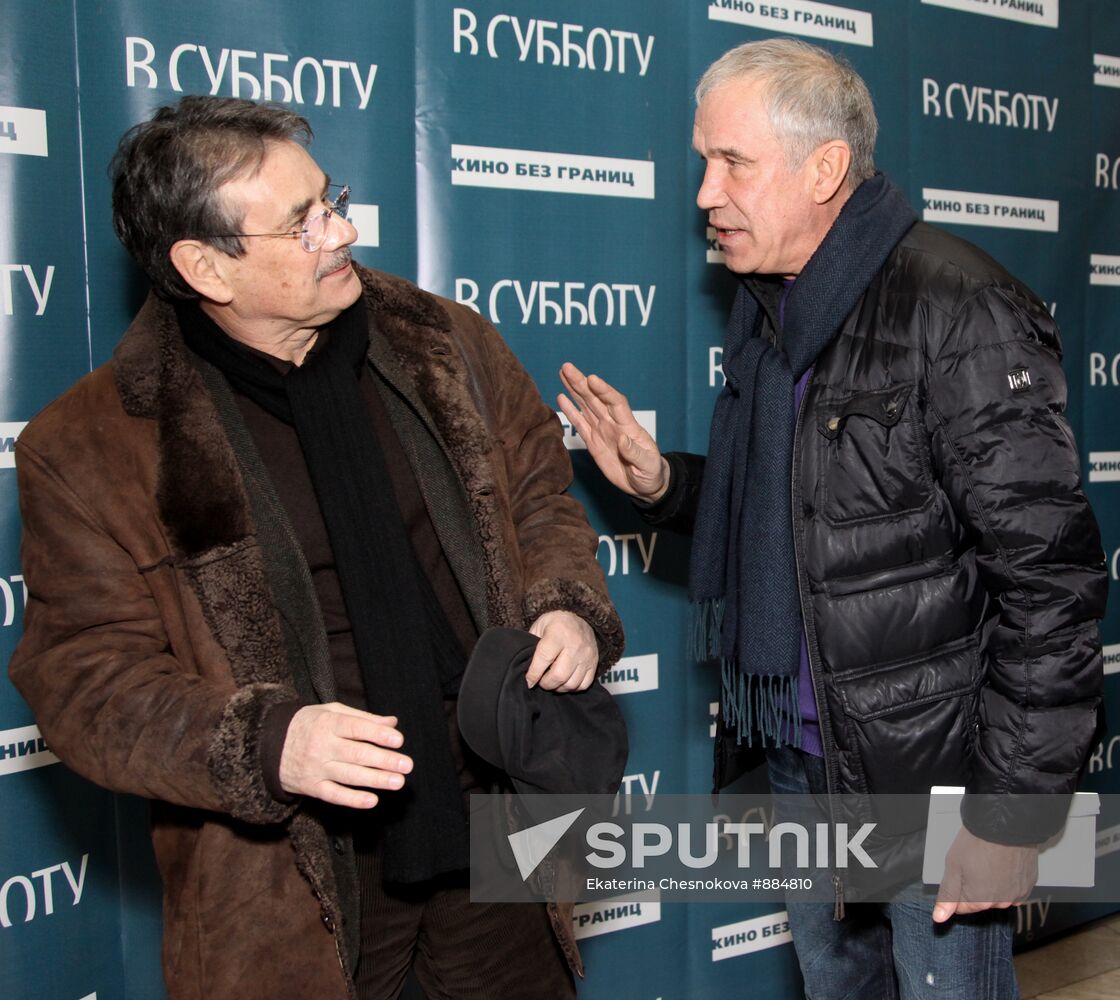 Pavel Chukhrai and Sergei Garmash