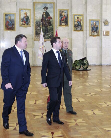 Dmitry Medvedev at expanded meeting of Defense Ministry Board